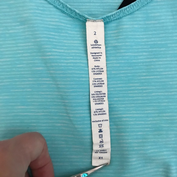 ‘SOLD’ Lululemon | Tank Run Catch Me Tank Tonka - Picture 6 of 6